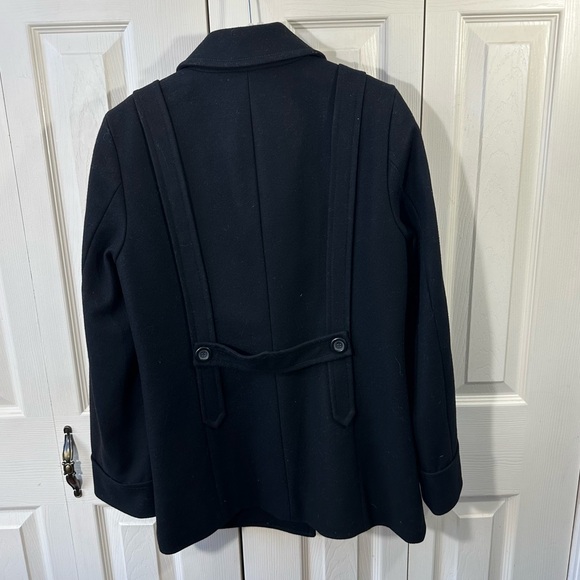 J.Crew Wool Blend Double Breasted Peacoat Womens Size 10 - Picture 8 of 10